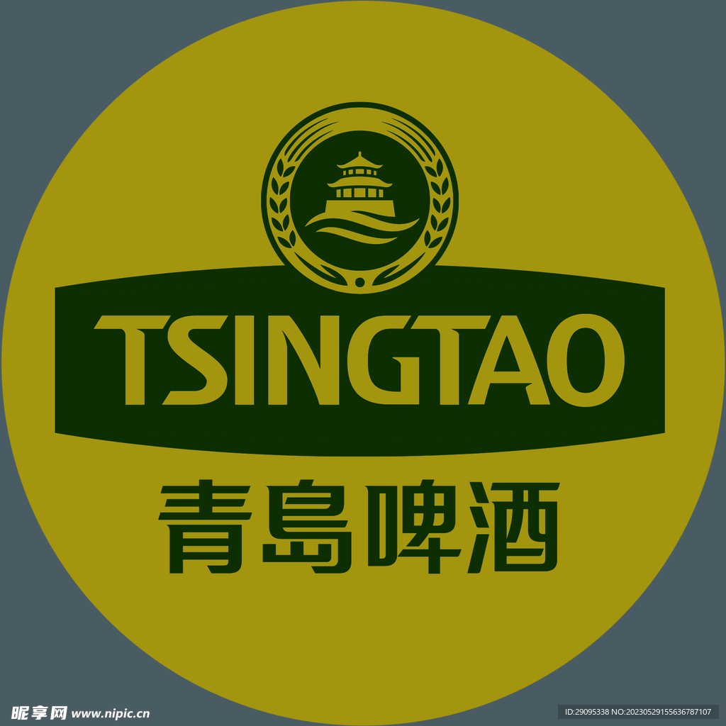 青岛啤酒瓶盖