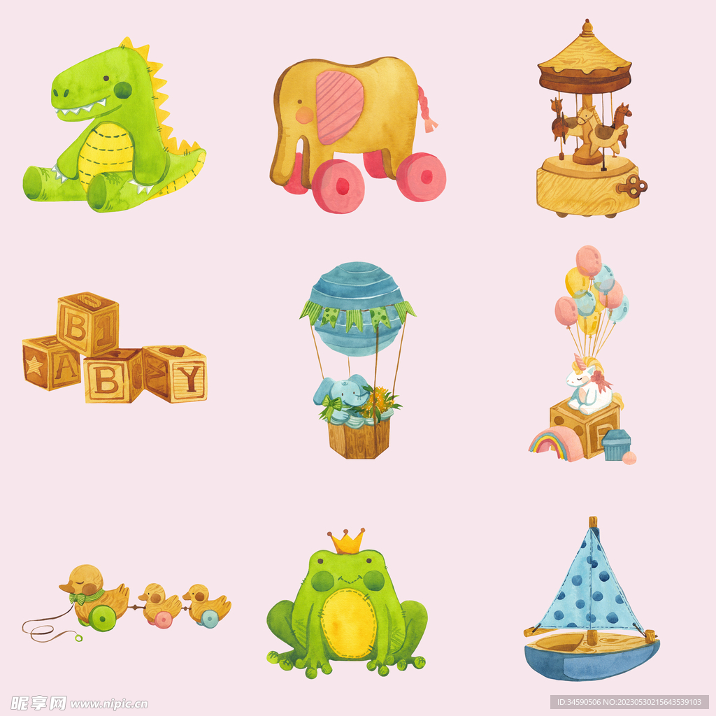 小动物玩具玩偶