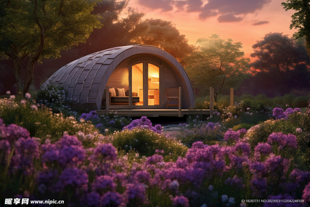  美丽的梦幻小屋   