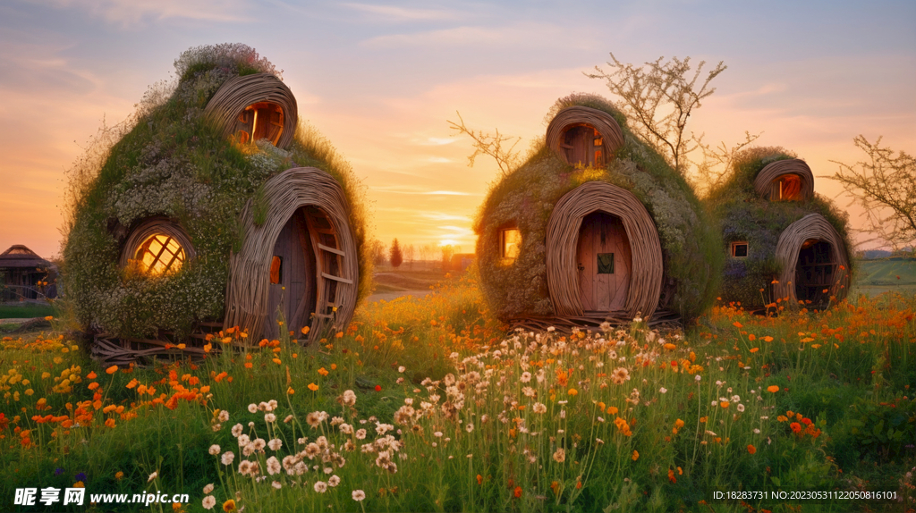 美丽的梦幻小屋