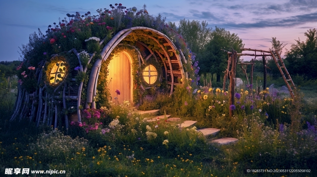 美丽的梦幻小屋