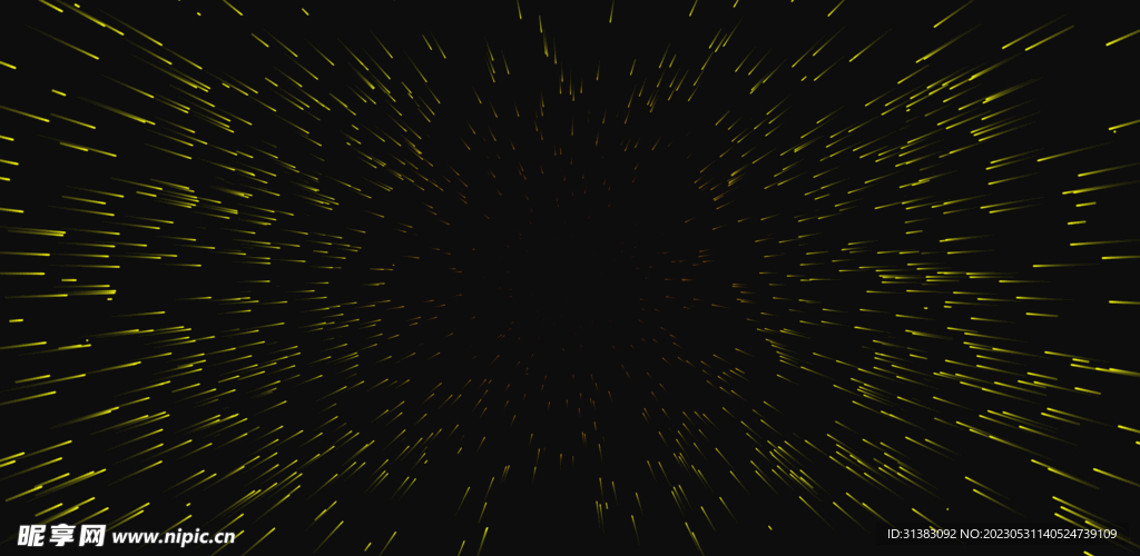 放射 粒子 线性素材