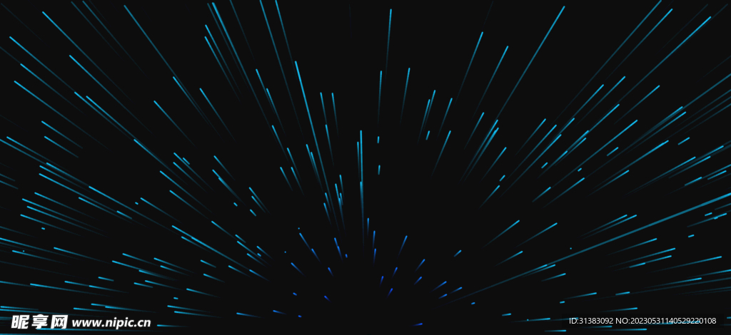 放射 粒子 线性素材发光 宇宙