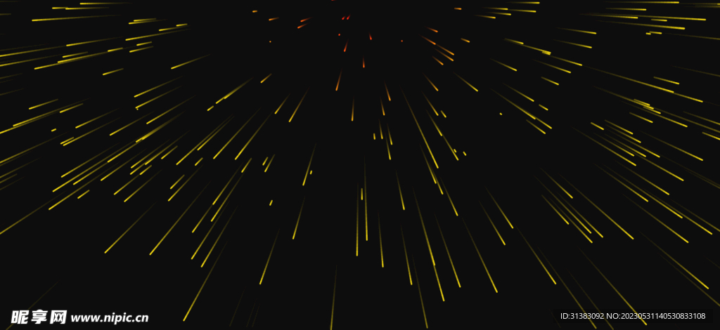 放射 粒子 线性素材