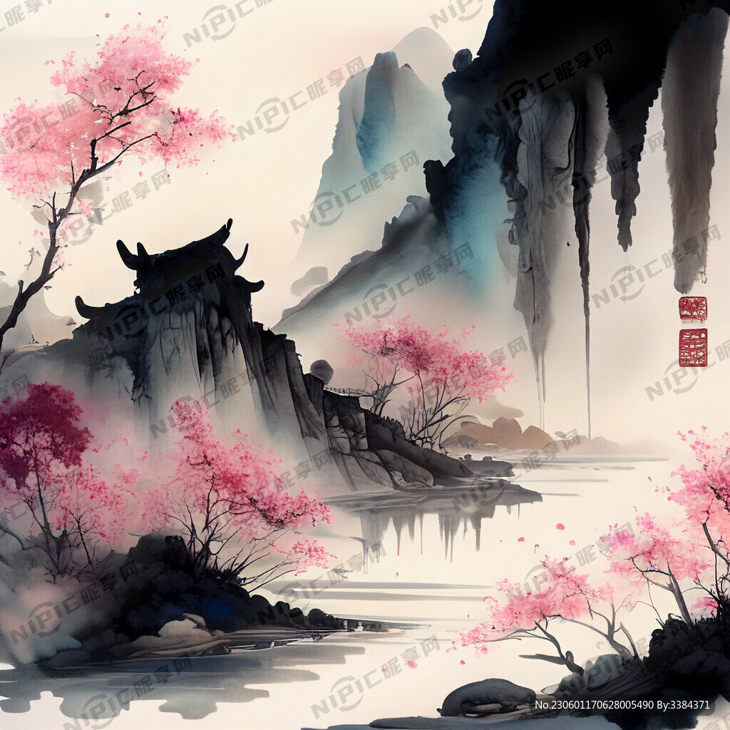 游戏梦幻唯美新中式风景 超高清