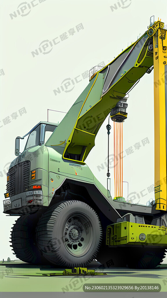 巨无霸 卡车汽车起重机