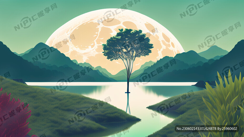 宇航员 插画 端午节