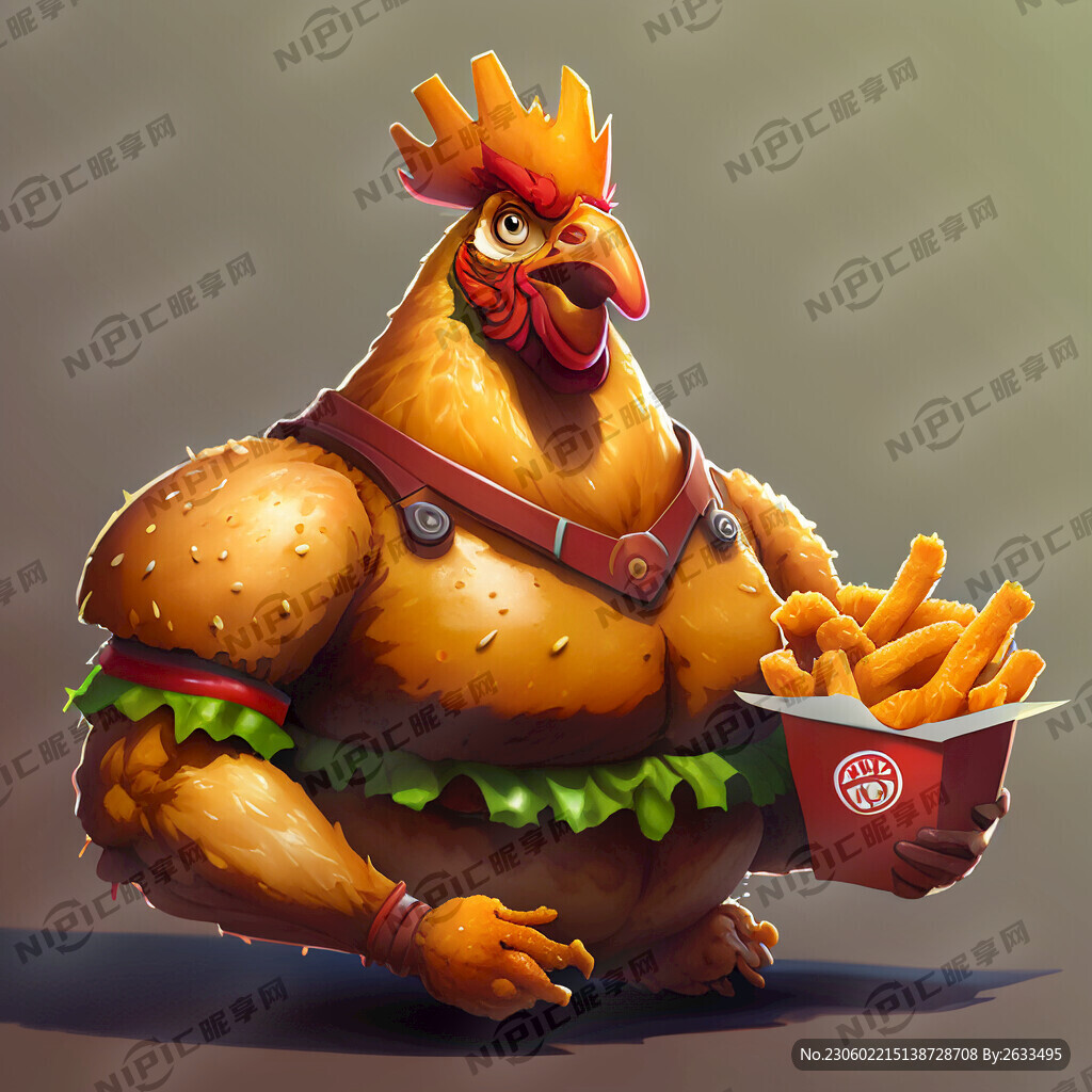 汉堡 炸鸡