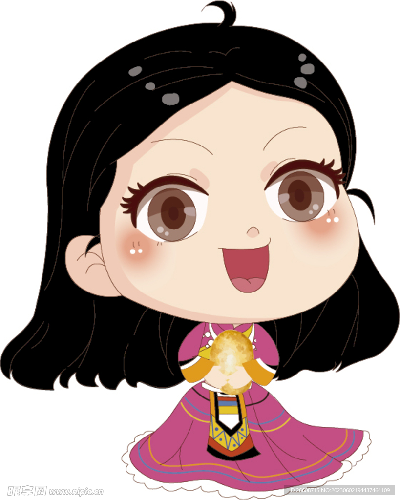 卡通女孩