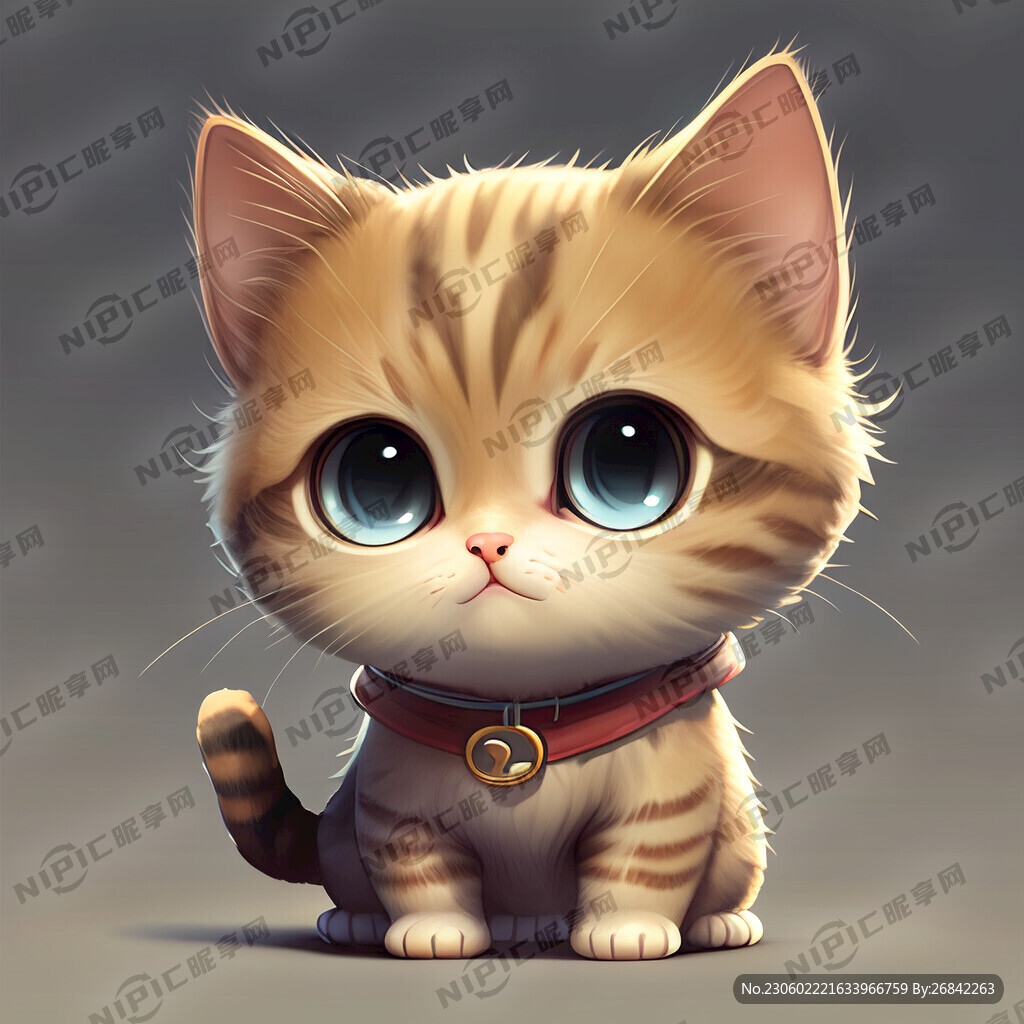 可爱猫咪人物形象