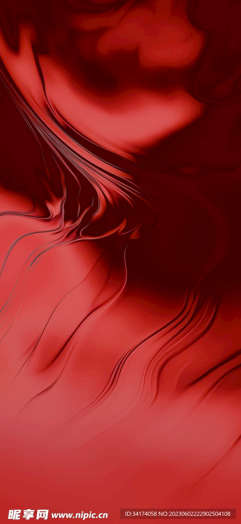 红色背景