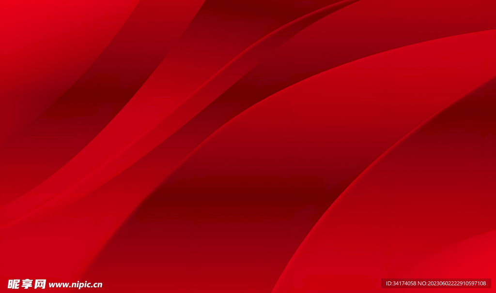 红色背景