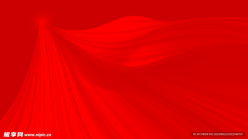 红色背景