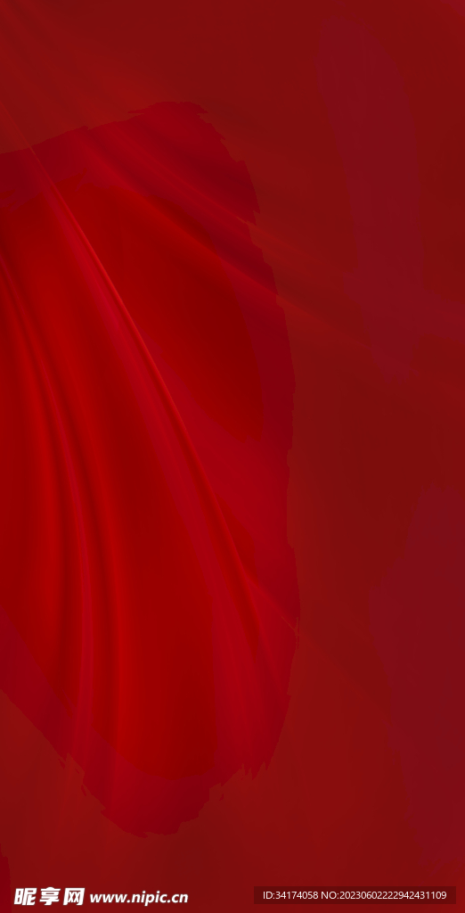 红色背景