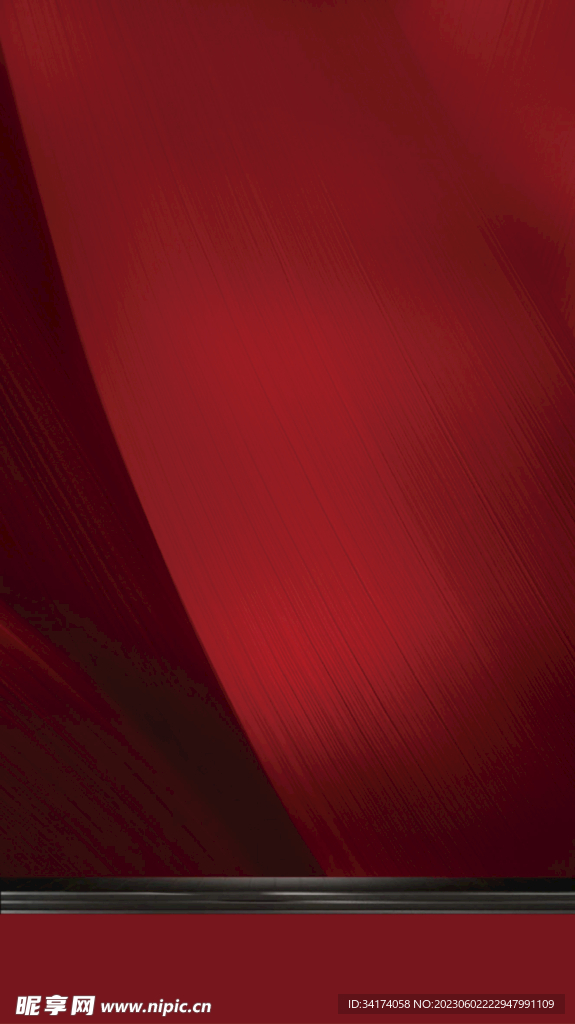 红色背景