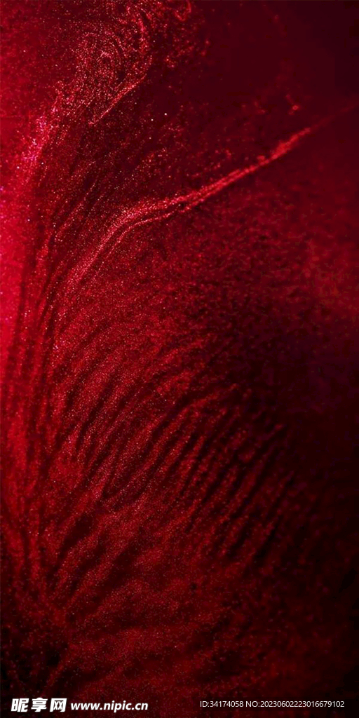 红色背景