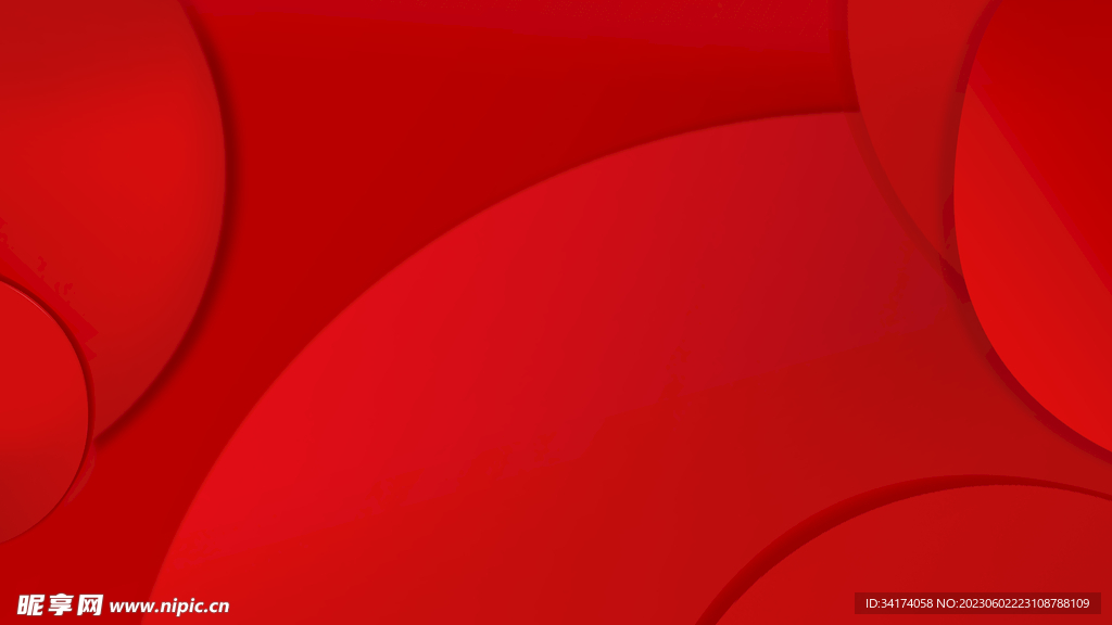 红色背景