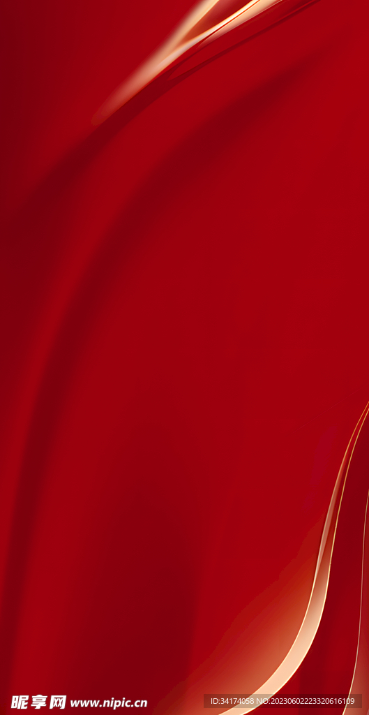 红色背景