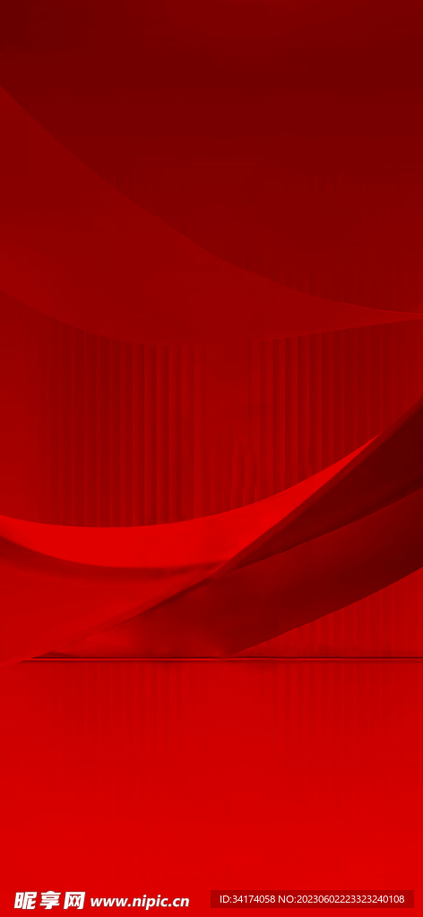 红色背景