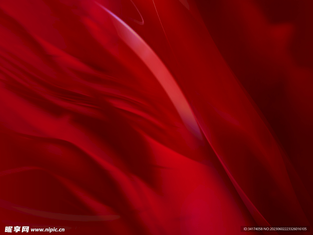 红色背景