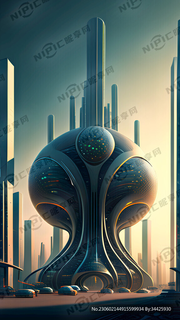 量子科技 现代都市 赛博城市