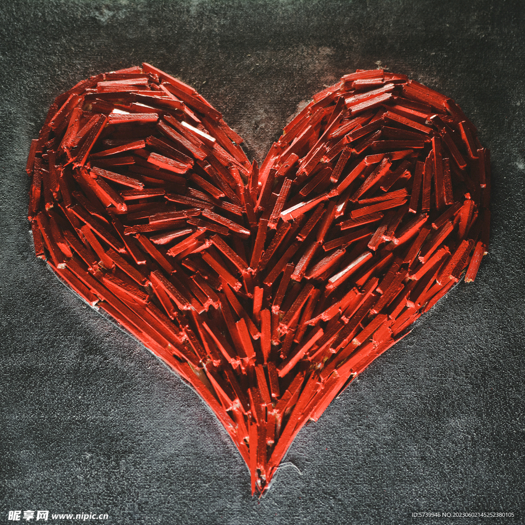 爱心情人节照片素材