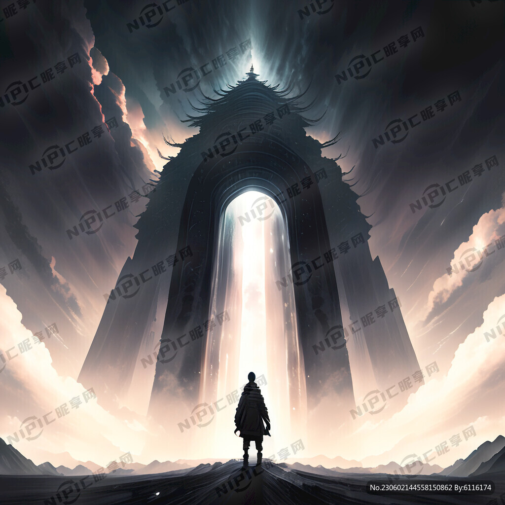 深渊 天空 一束光