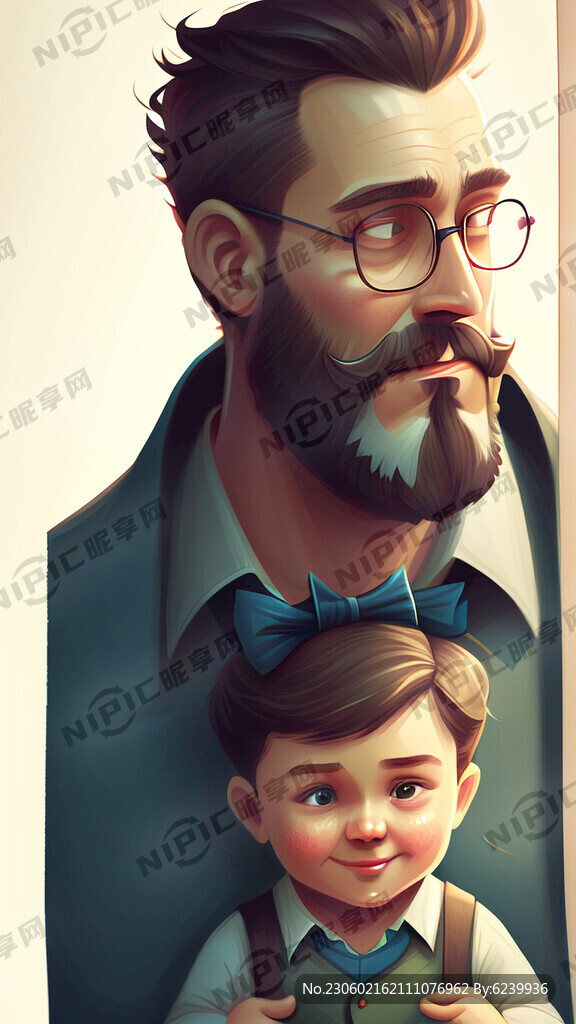 设计一个父亲节海报