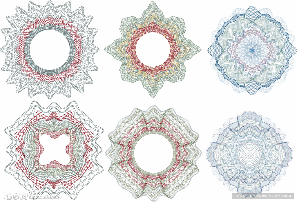 仿伪图纹图案底纹线条