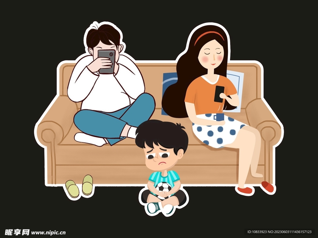 放下手机陪陪我 伴我成长 