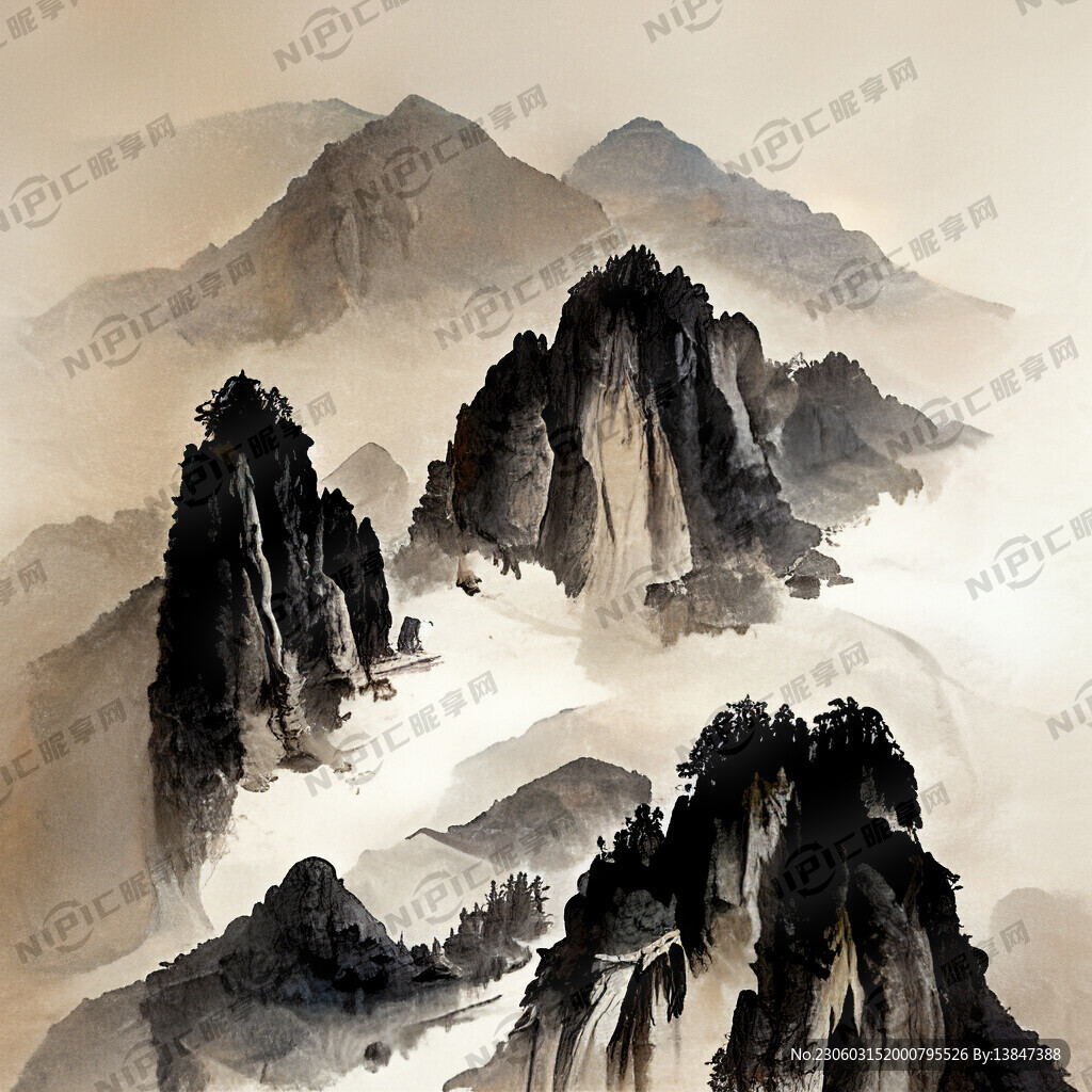 山水画