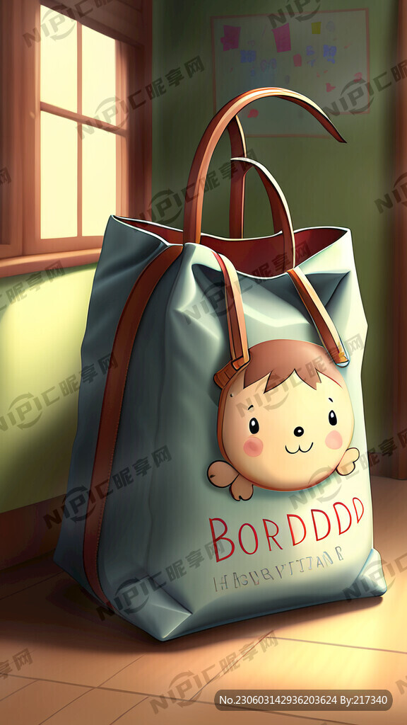 幼儿园10周年手提袋