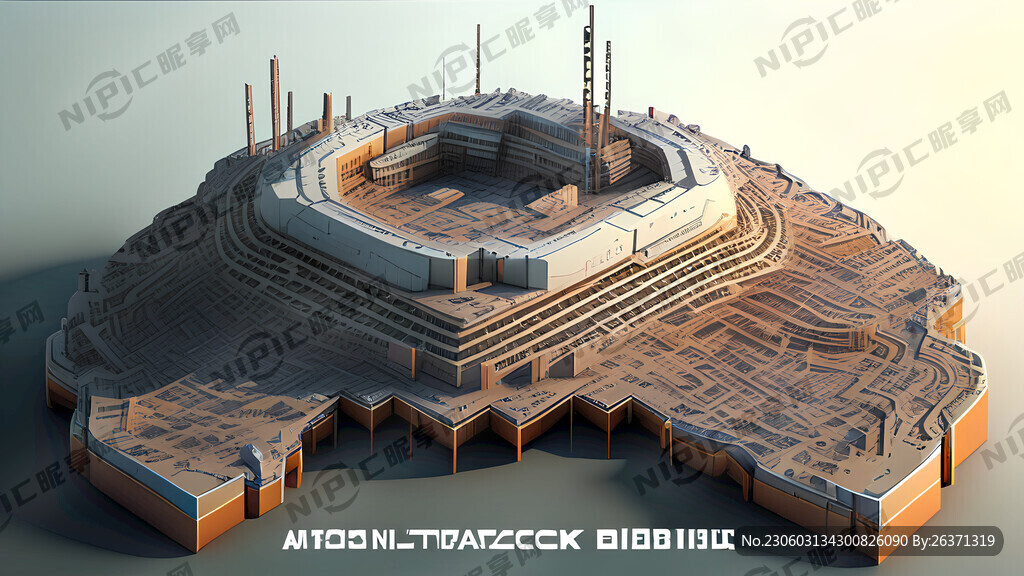 浅蓝色科技背景