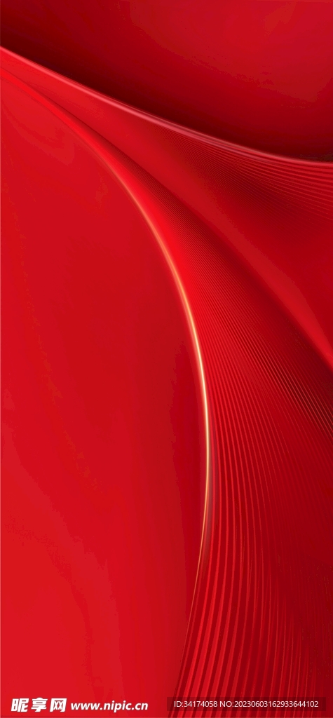 红色背景