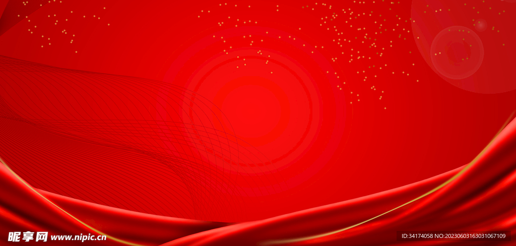 红色背景
