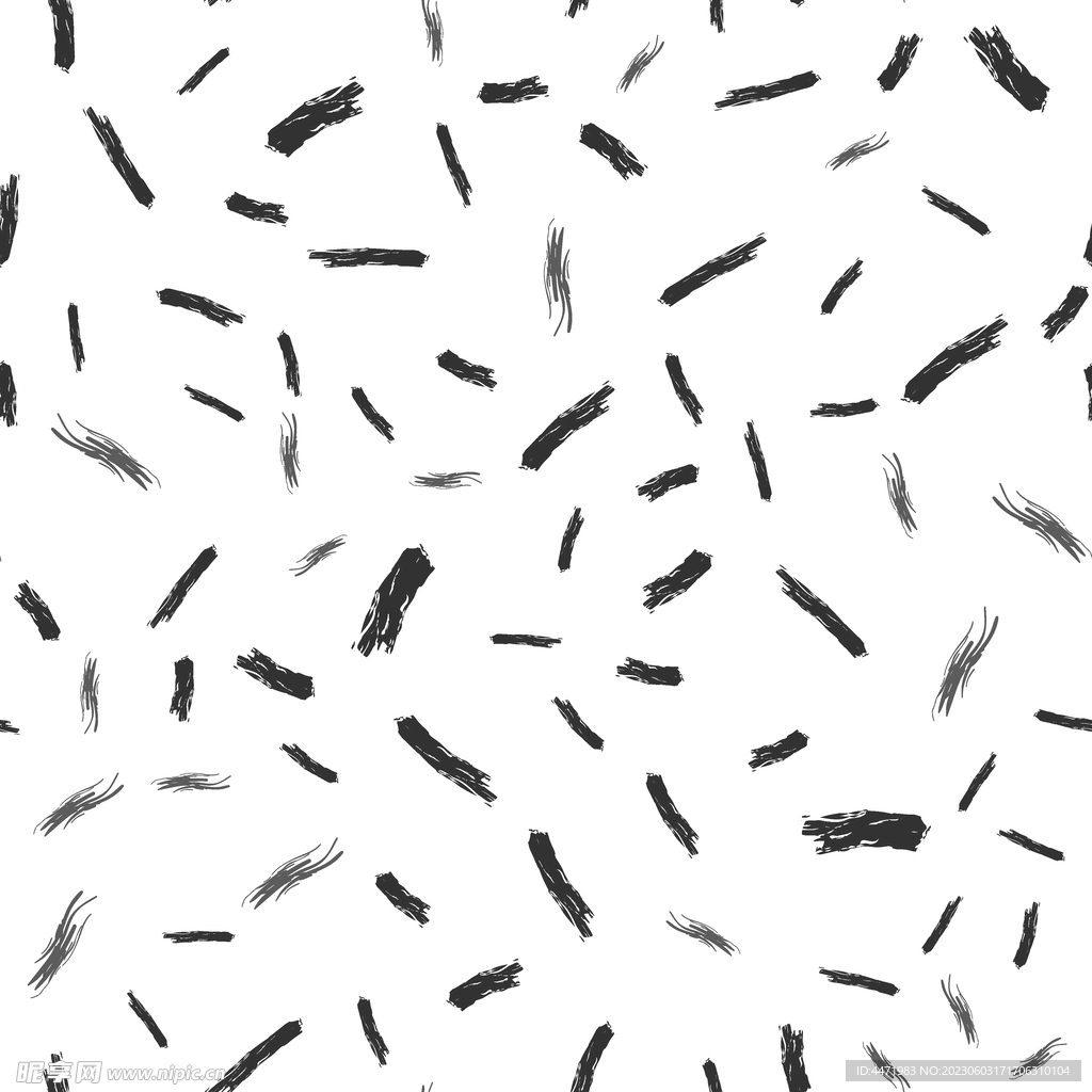 黑白涂鸦背景