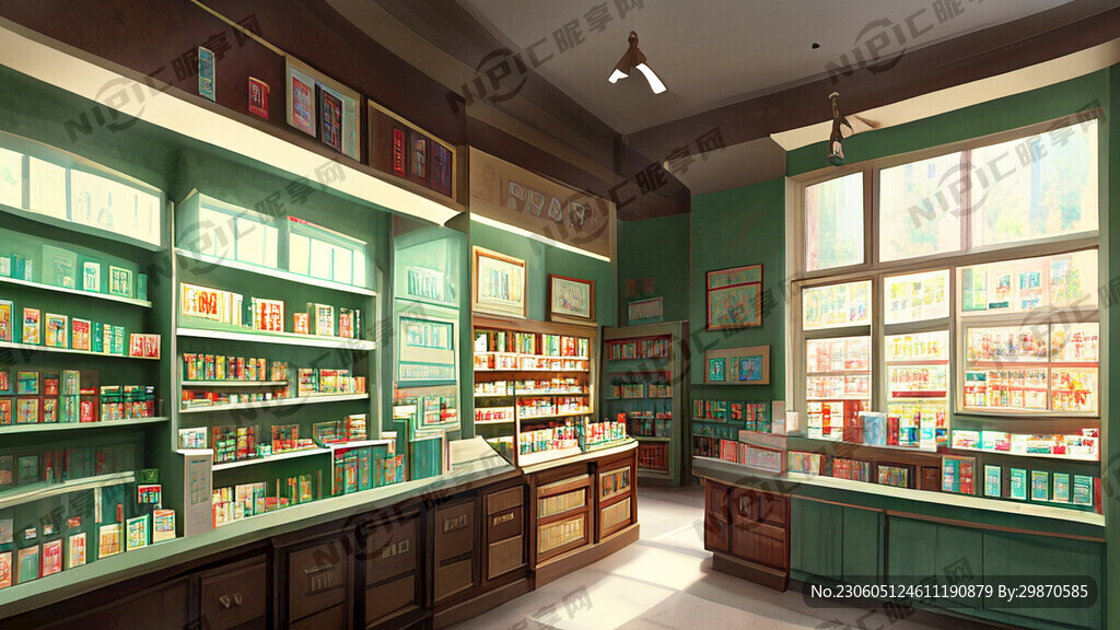 药店室内装修图