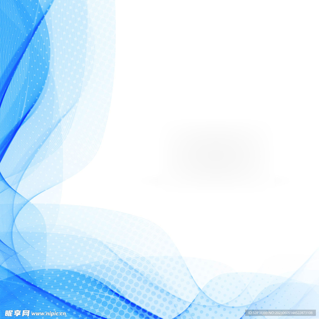 蓝色科技抽象线条背景