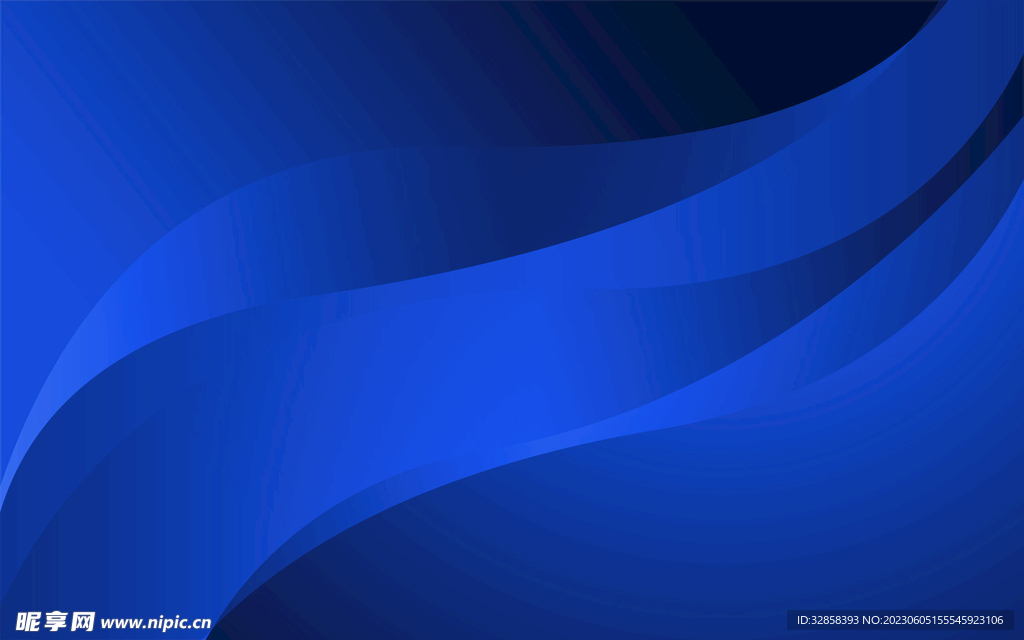 蓝色渐变科技抽象线条背景