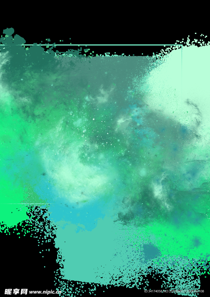 绿色小清新背景