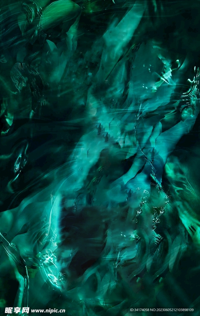 绿色小清新背景