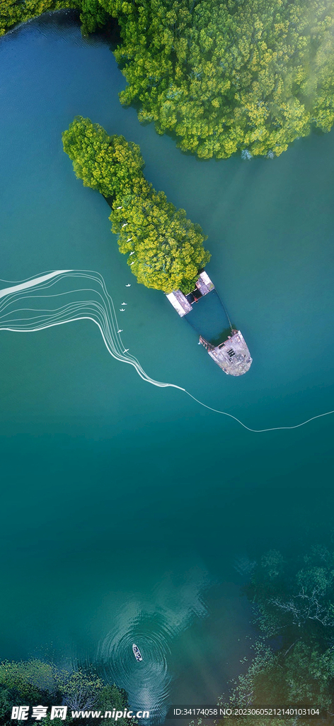 绿色小清新背景