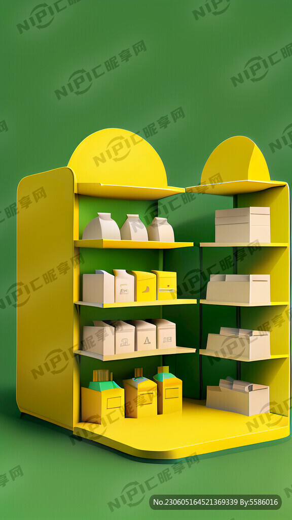 产品展架 大气简单 识别性强