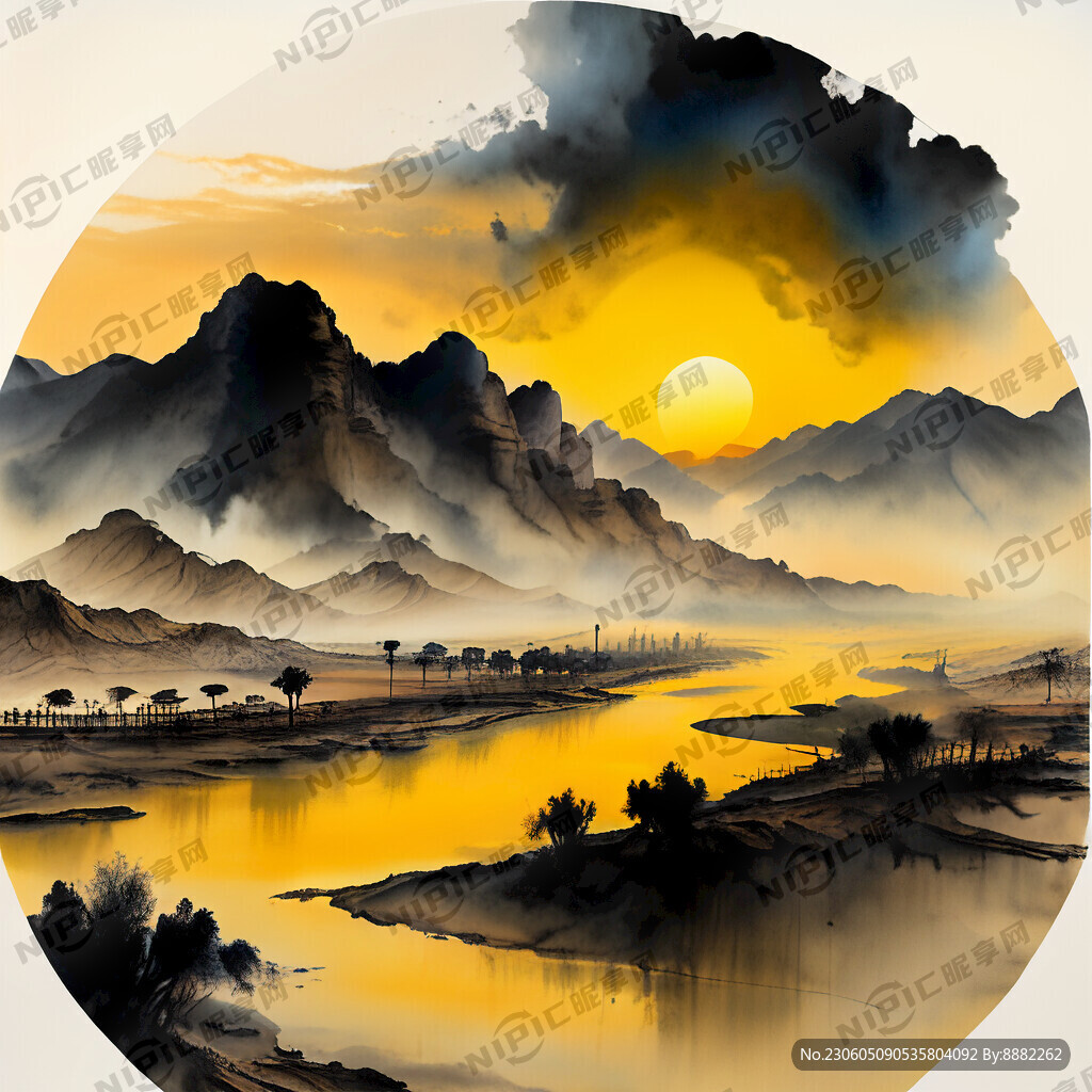 超大广角 俯视视角 大漠孤烟直