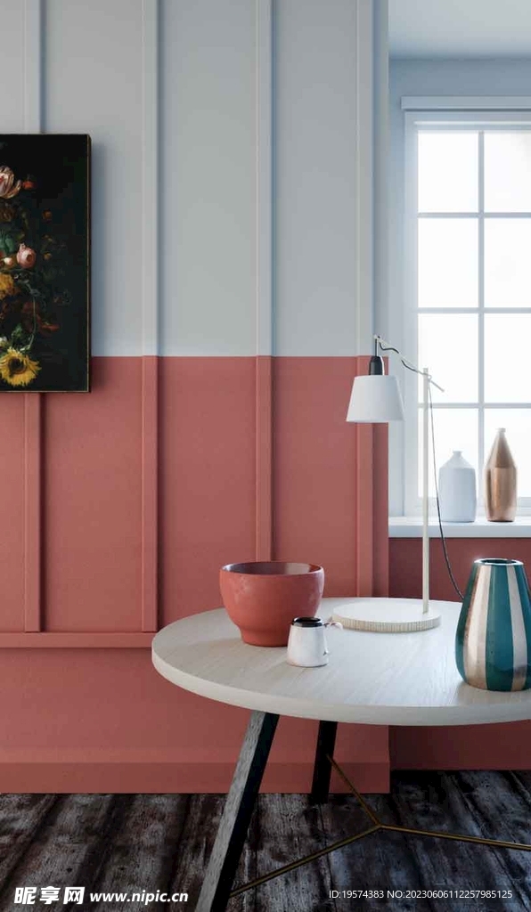 C4D模型家居背景