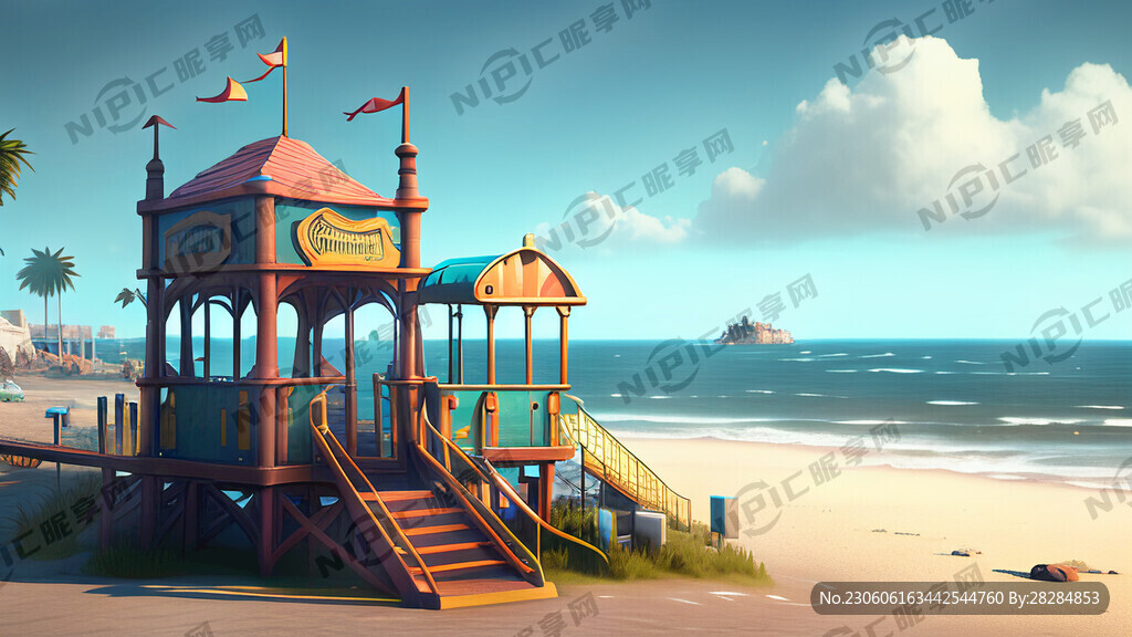 海边游乐场
