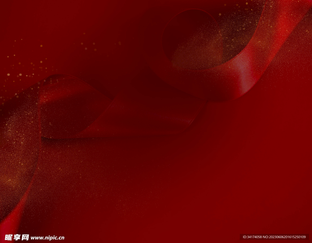 红色背景
