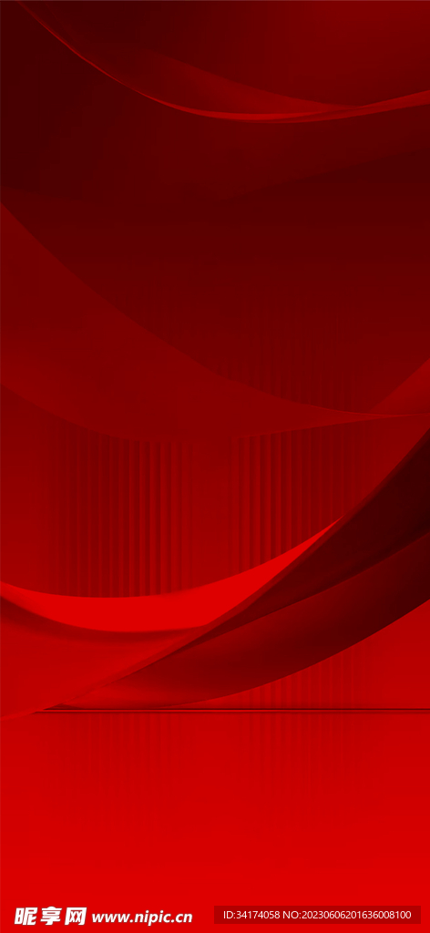 红色背景