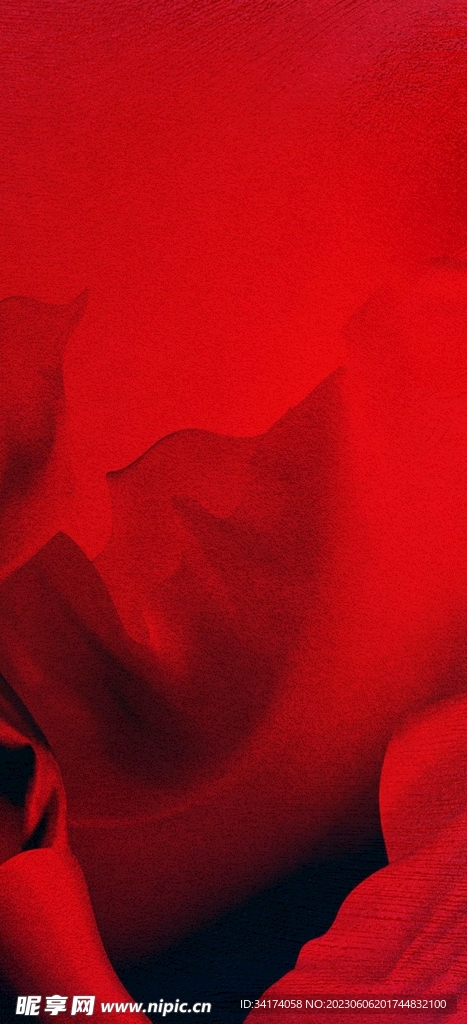 红色背景