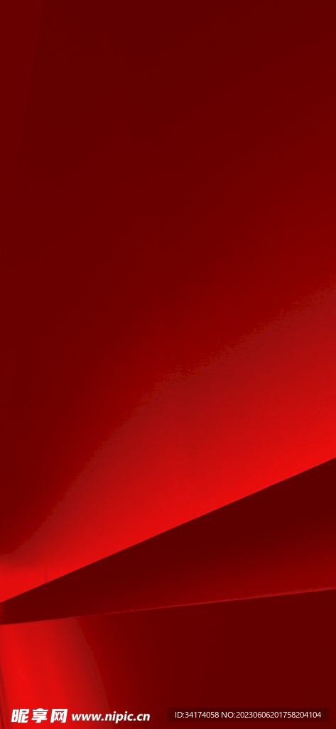 红色背景